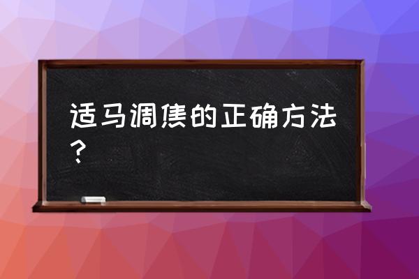 镜头调焦一般调多少 适马调焦的正确方法？