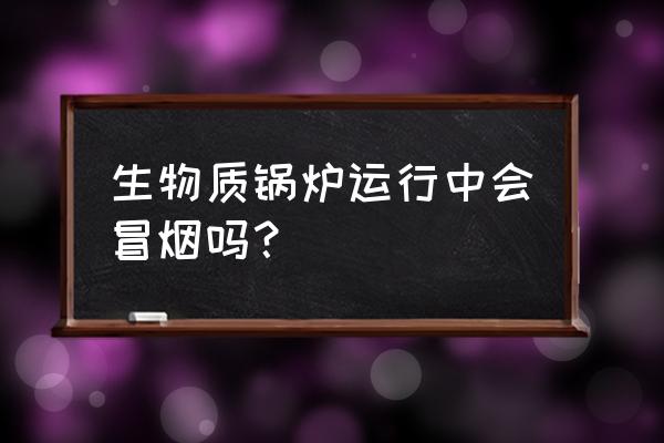 生物质颗粒取暖炉的好处 生物质锅炉运行中会冒烟吗？